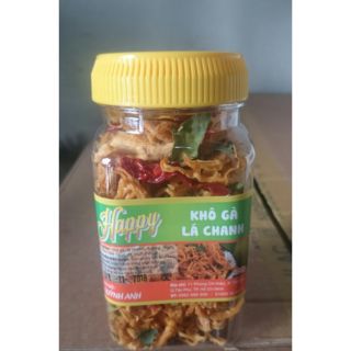Khô gà lá chanh hũ 120g