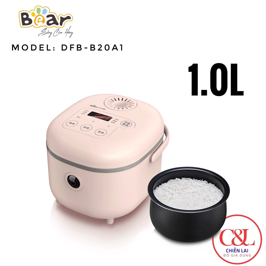 Nồi Cơm Điện Dung Tích 2L Bear DFB-B20A1