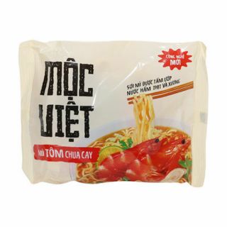 Mì mộc việt tôm chua cay gói 75g .