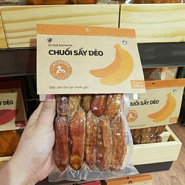 CHUỐI SẤY DẺO đà lạt