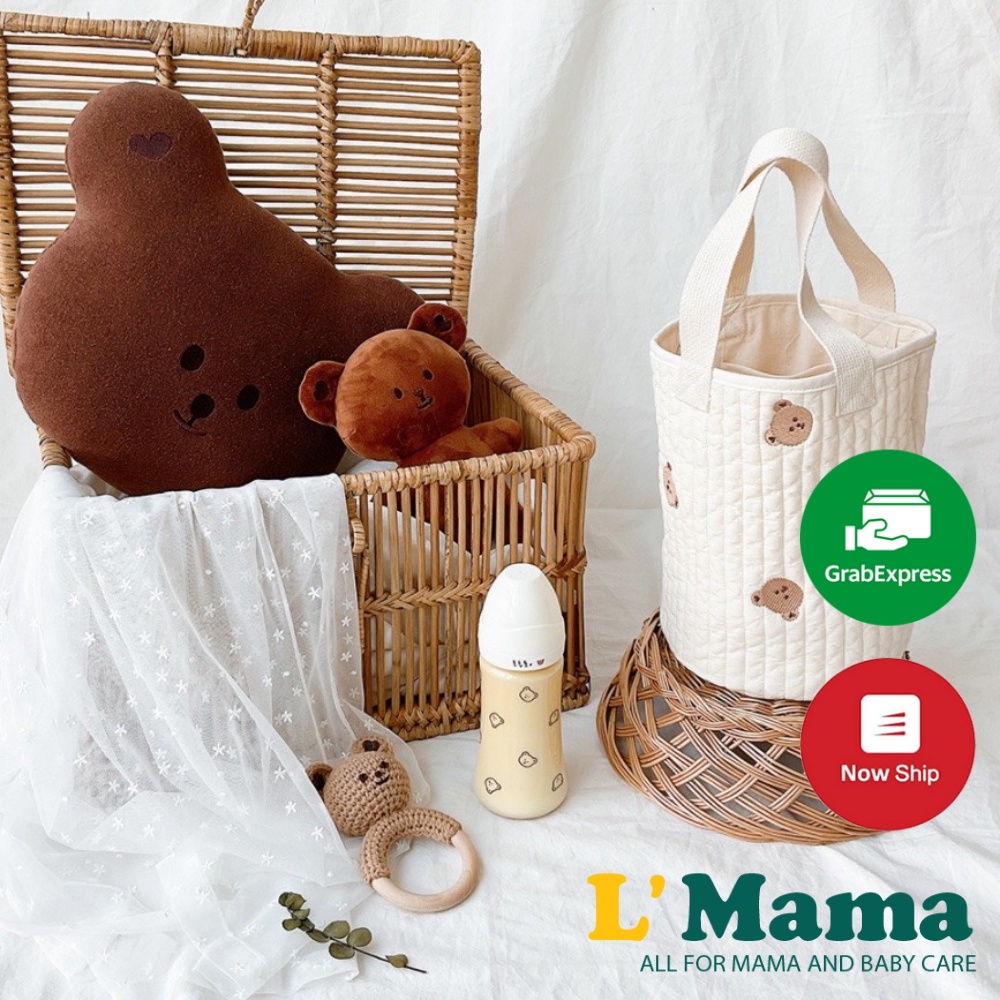 Túi Đựng Đồ Đa Năng Cho Bé, Túi Đựng Bỉm Sữa Treo Xe Khi Ra Ngoài Phong Cách hàn Quốc