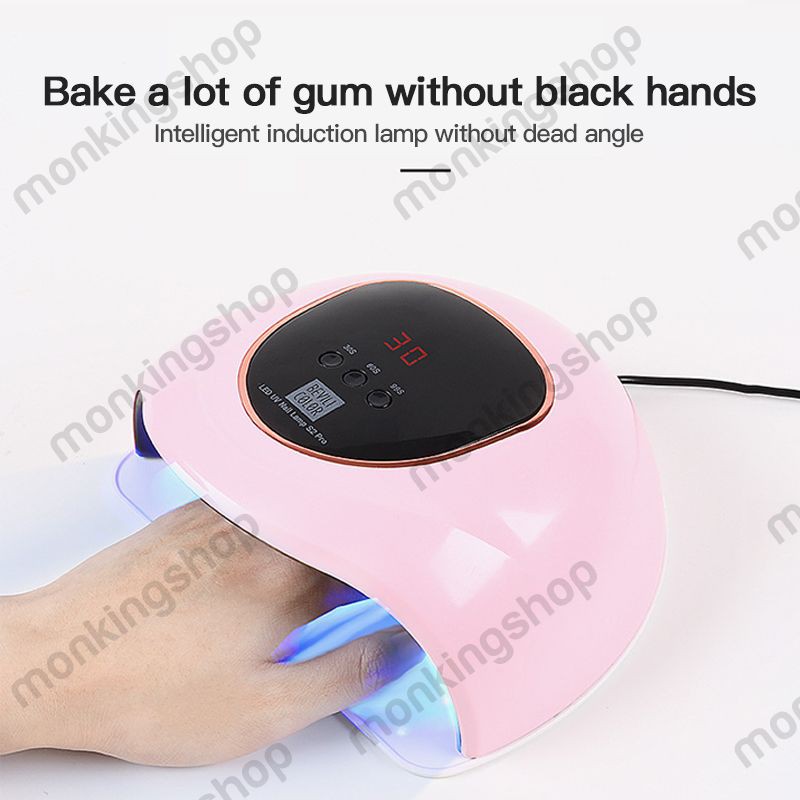[Hàng mới về] Đèn LED UV sấy khô sơn móng tay 30 bóng 72W chuyên dụng tiện lợi | BigBuy360 - bigbuy360.vn