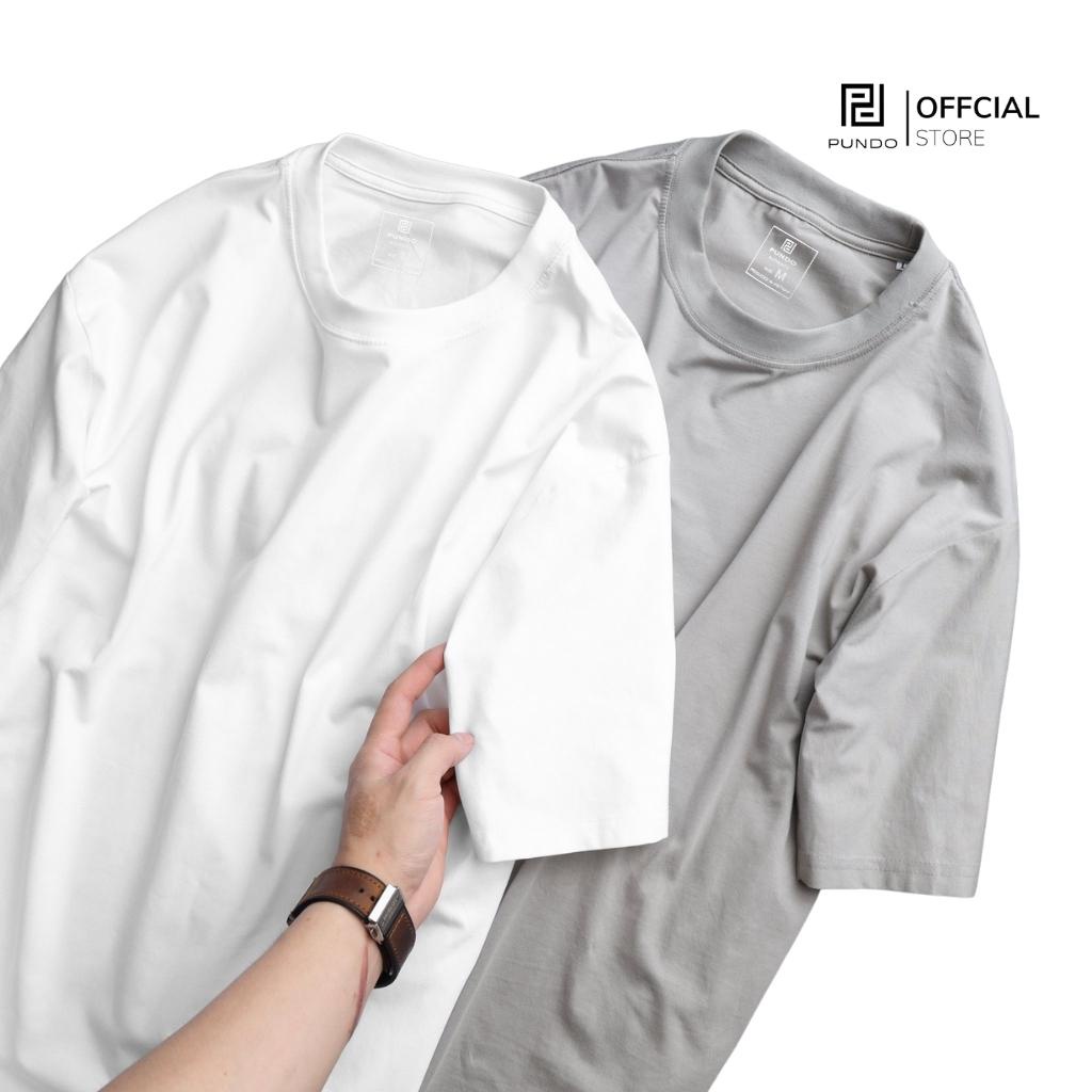 Áo thun PUNDO unisex tay lỡ áo phông ullzang size đến 95kg ATPD79