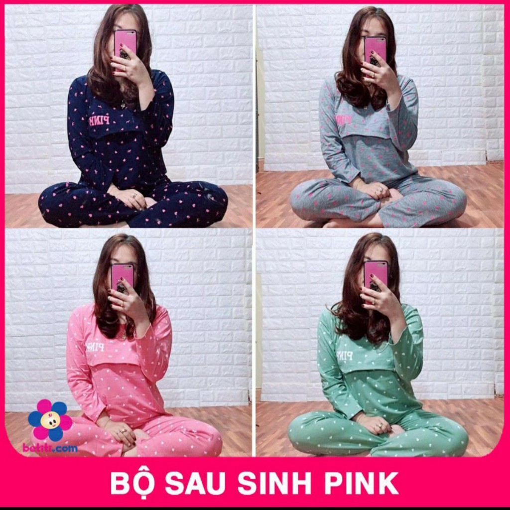 Bộ đồ bầu Pink hot hit , mùa đông không lạnh