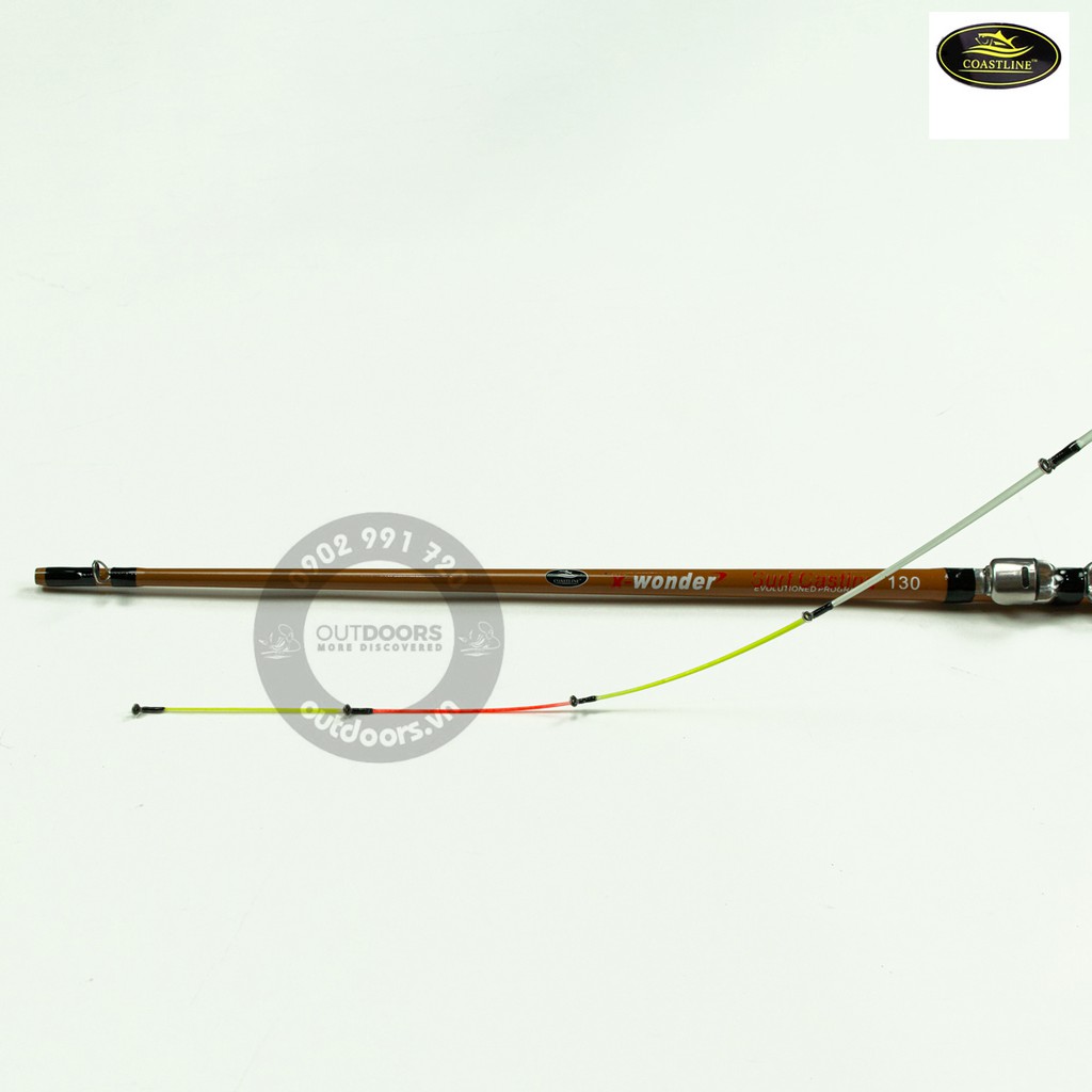 Cần chuyên dụng câu tôm Coastline X-Wonder Surf Casting 1m3/ 1m5/ 1m8/ 2m1 (đọt đặc)