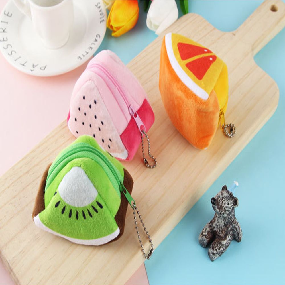 Ví nữ in hình trái cây đáng yêu