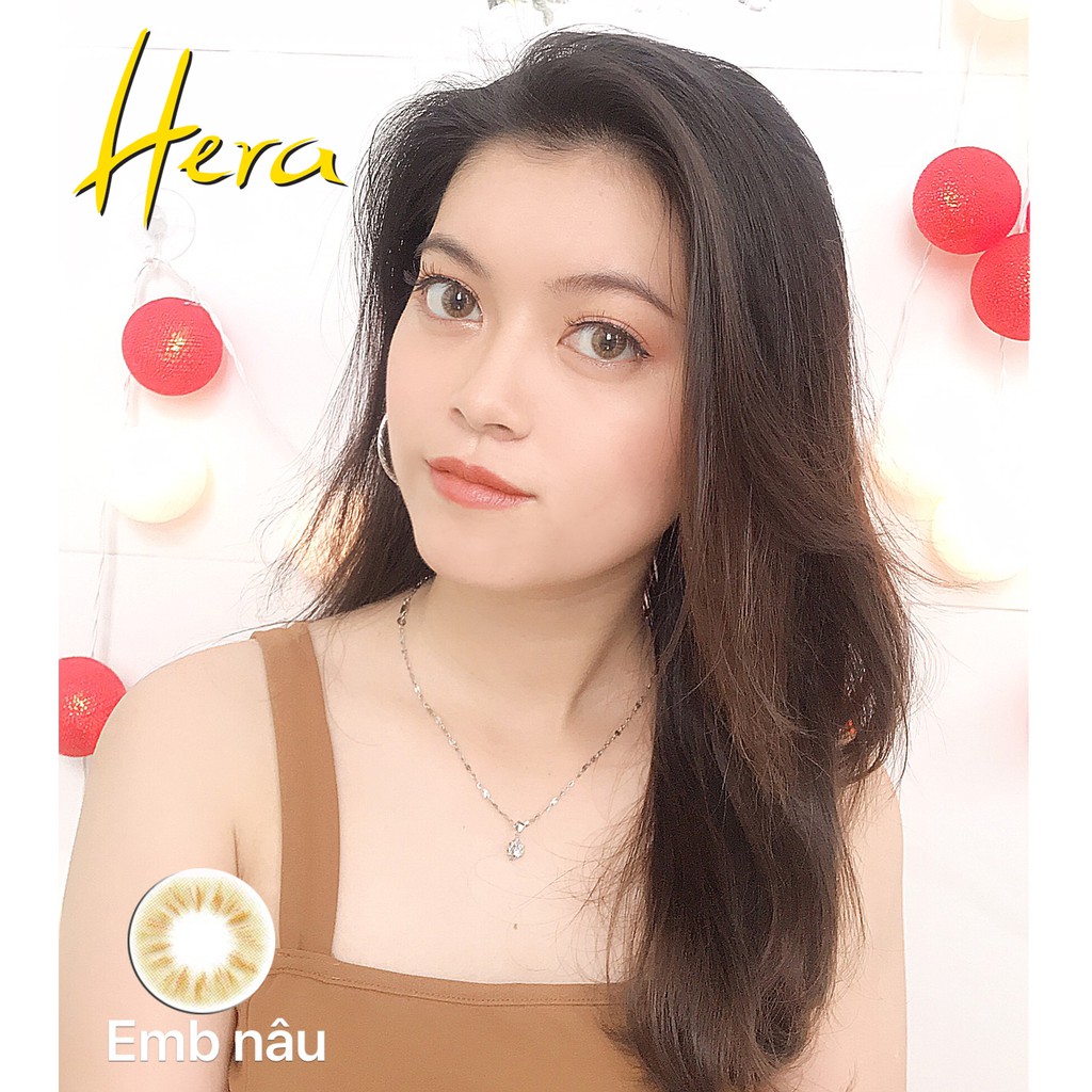 Lens 6 tháng AEMB Brown 0 độ - 14.2mm