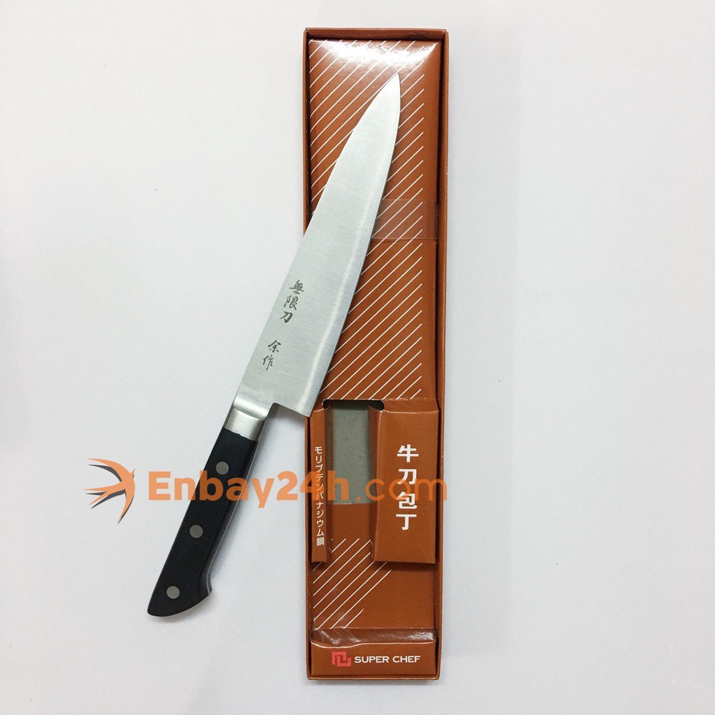 Dao làm cá Gyuto Nhật Bản cao cấp Super Chef lưỡi 18cm Công nghệ của Nhật Bản Dao-C