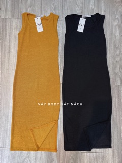 Váy body sát nách