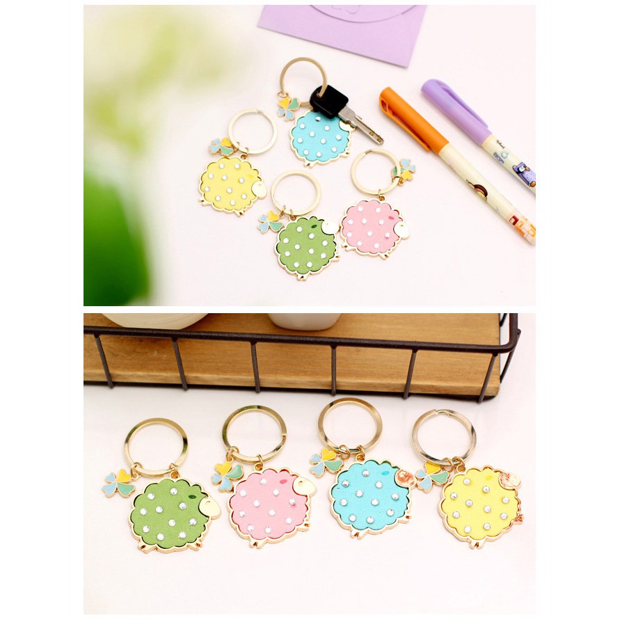 Móc chìa khóa cao cấp con cừu