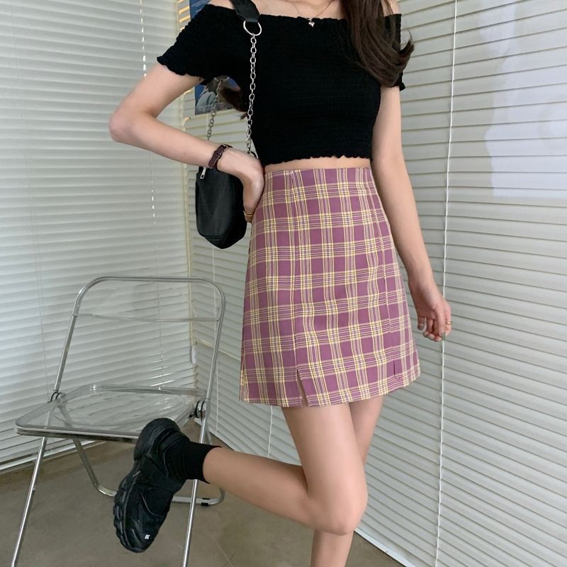 Chân váy kẻ caro chất đẹp hai lớp Jameela | BigBuy360 - bigbuy360.vn