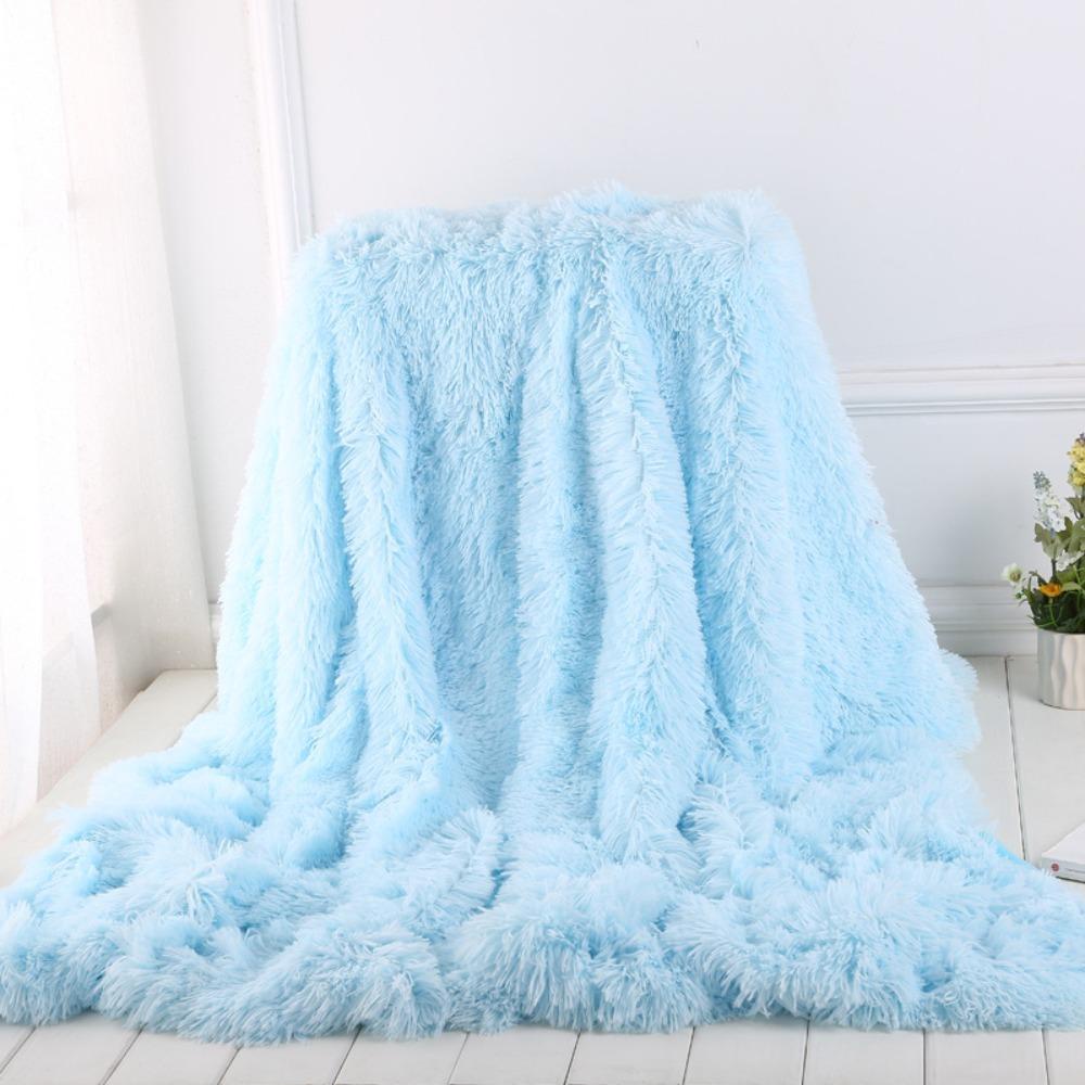 Chăn Lông Nhung Giữ Ấm Trang Trí Ghế Sofa / Giường Ngủ