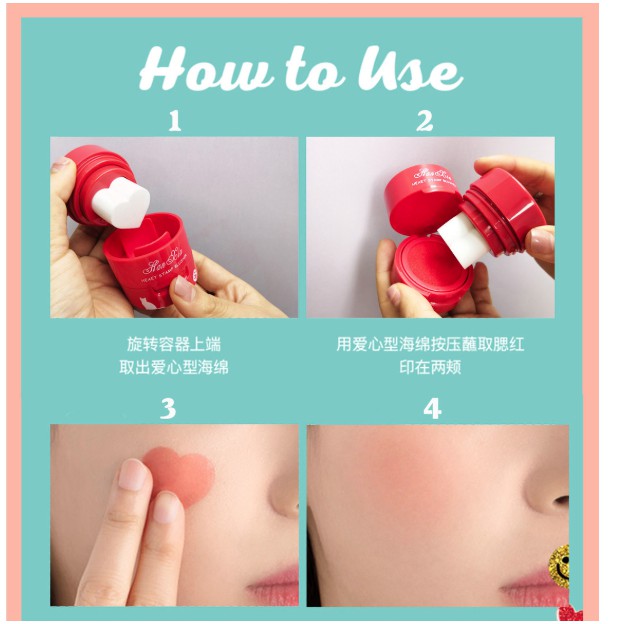 Má Hồng Cushion hình tim Han Xin - Hàng Nội Địa Trung | BigBuy360 - bigbuy360.vn