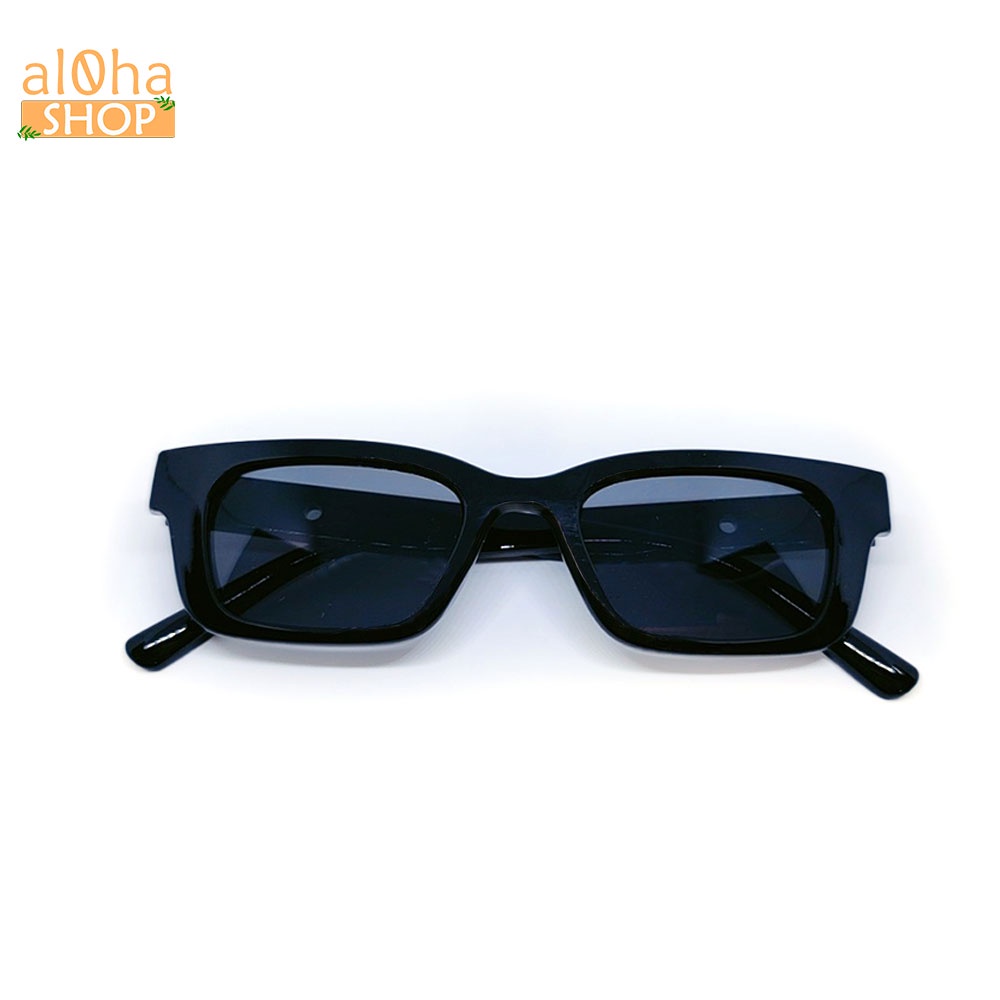 Kính mát thời trang chống nắng gọng nhựa chữ nhật K004 unisex nam nữ kính râm phong cách - al0ha Shop