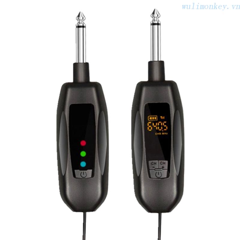 Bộ Thu Phát Tín Hiệu Đàn Guitar Không Dây Tích Hợp Pin 500mAh