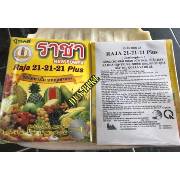 Phân bón lá Thái Lan RaJa 21-21-21 Plus - Thái Hộp - 1kg.