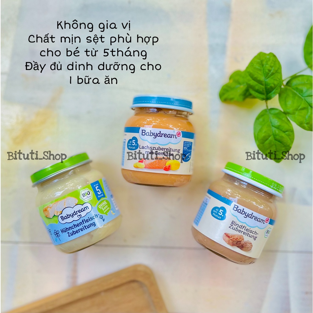 Hũ dinh dưỡng Babydream vị mặn cho bé ăn dặm từ 5 tháng hũ - Bituti Shop