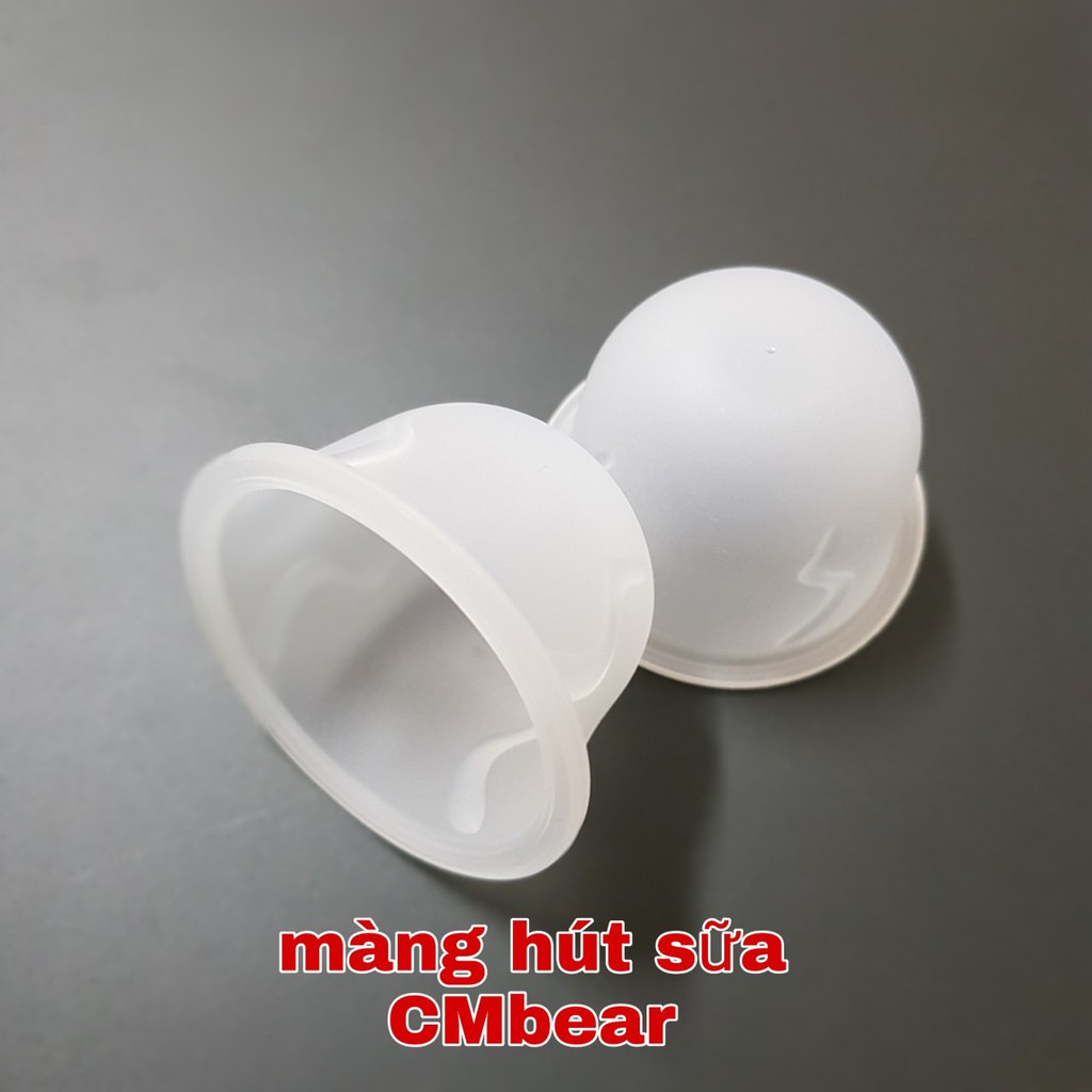 1 Cuống / Màng silicone CM BEAR - phụ kiện thay thế cho máy hút sữa điện đôi và Rozabi Basic
