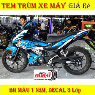 Tem Trùm Winner X Cá Mập Xanh Trắng