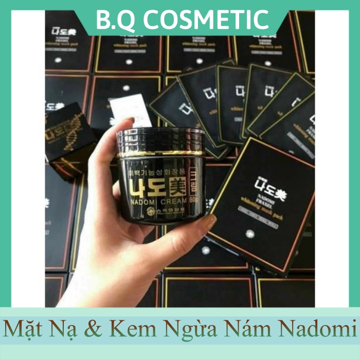 Mặt Nạ & Kem Ngừa Nám Nadomi