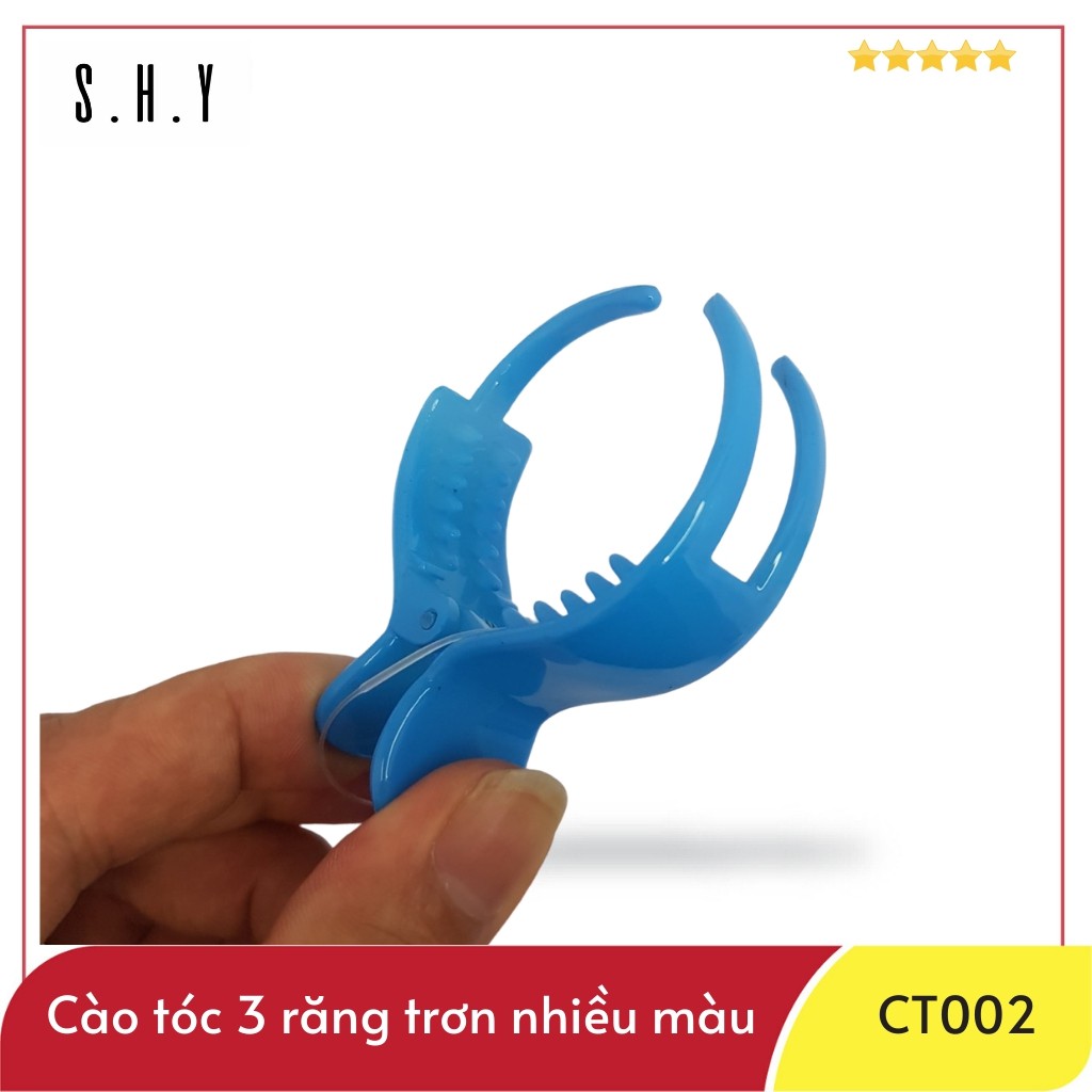 Kẹp Tóc Càng Cua Mix Màu 🍉FREESHIP🍉 Cào Tóc 3 Răng Nhiều Lựa Chọn