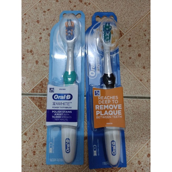 Bàn chải đánh răng chạy bằng pin người lớn Oral B