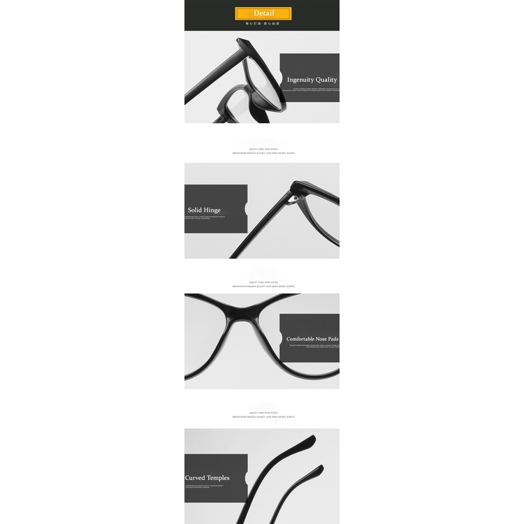 Kính Mát Mắt Mèo Chống Bức Xạ Thời Trang Cho Nữ