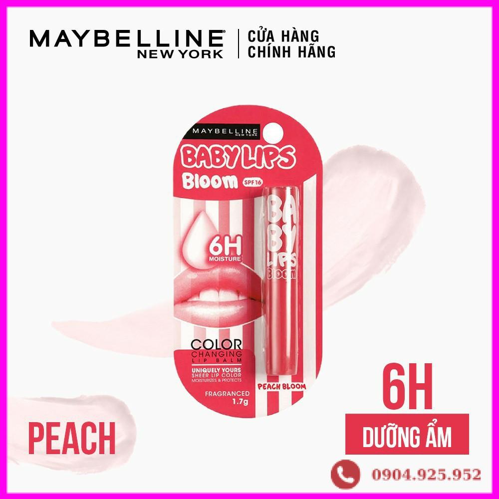 Son dưỡng môi Baby Lips Bloom Maybelline New York chống nắng SPF 16 (có màu) 1.7g