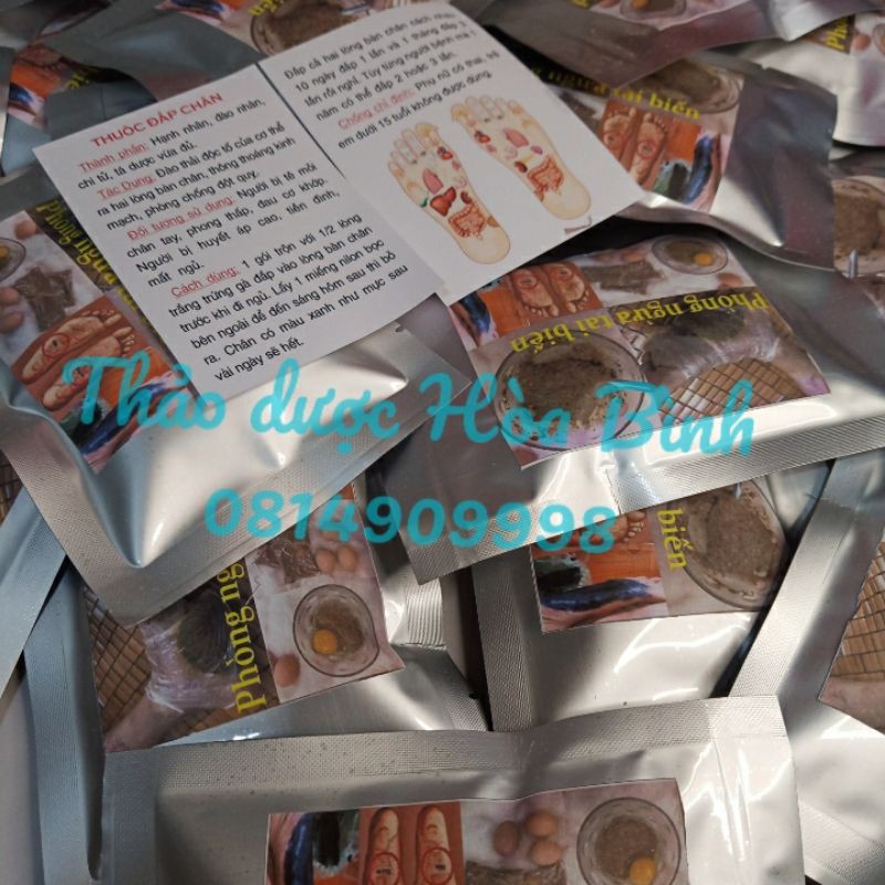 ĐẮP CHÂN THẢO DƯỢC - -Thải Độc Tố Cơ Thể Tốt Sức Khỏe Hỗ Trợ Chống Đột Quỵ