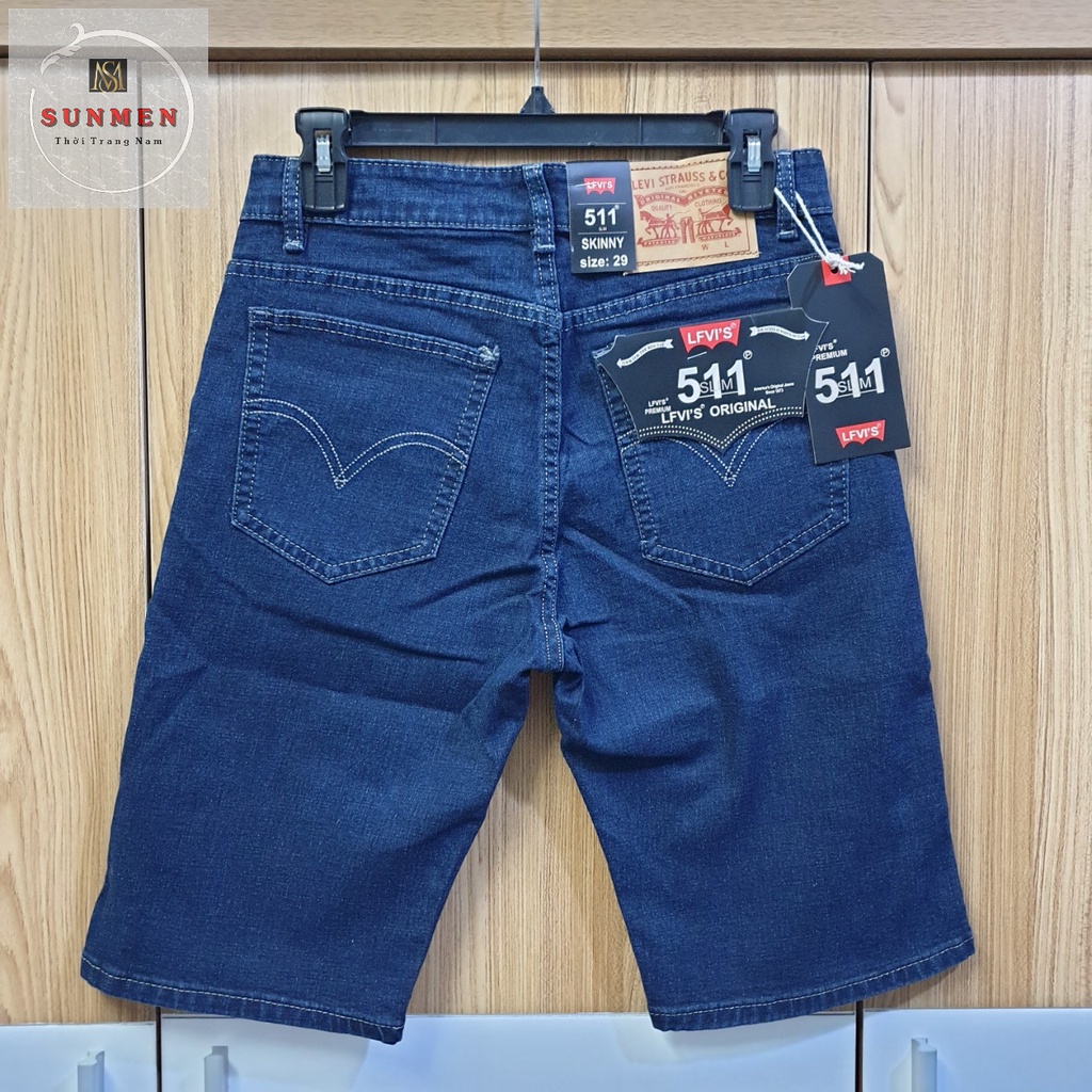 [HCM] Quần Jean Lửng Nam - Quần Short Jean Nam Thun Co Giãn Cao Cấp Thoải Mái SUNMEN-Hàng VNXK 100%