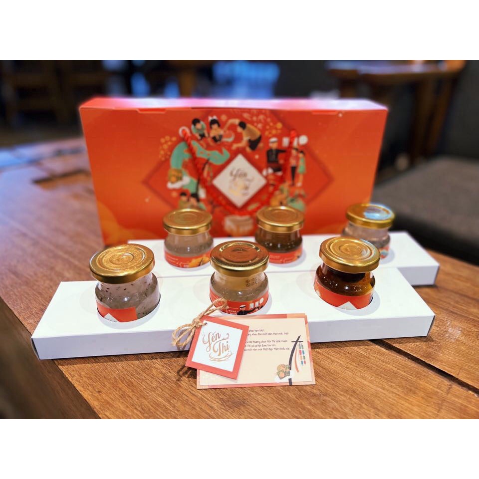[Hộp quà Tết] [Hộp 6] Gói đủ vị - Yến Thị - Yến sào (30%) | BigBuy360 - bigbuy360.vn