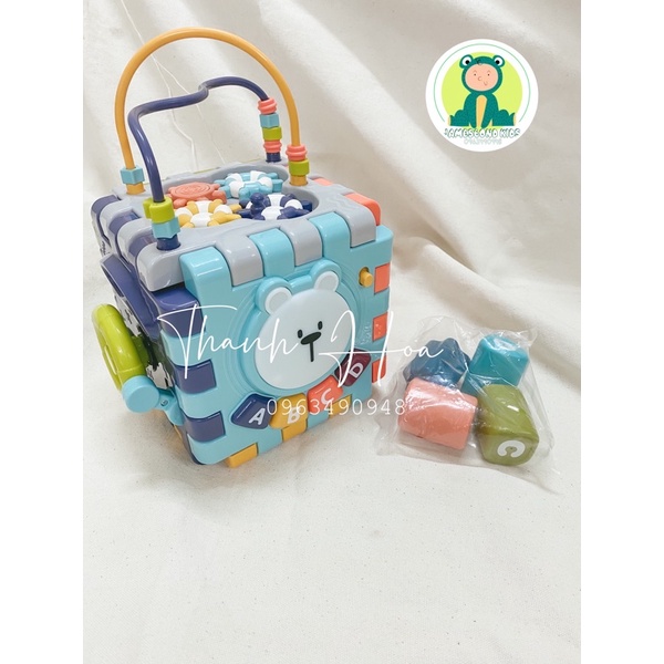 Khối lập Phương  giáo dục sớm cho bé- Shop JamesBond Kidsa