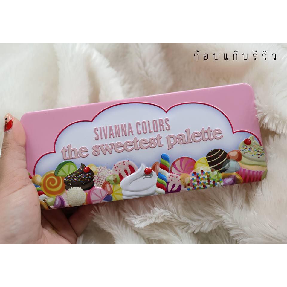 Phấn mắt sivanna colors sweetest palette