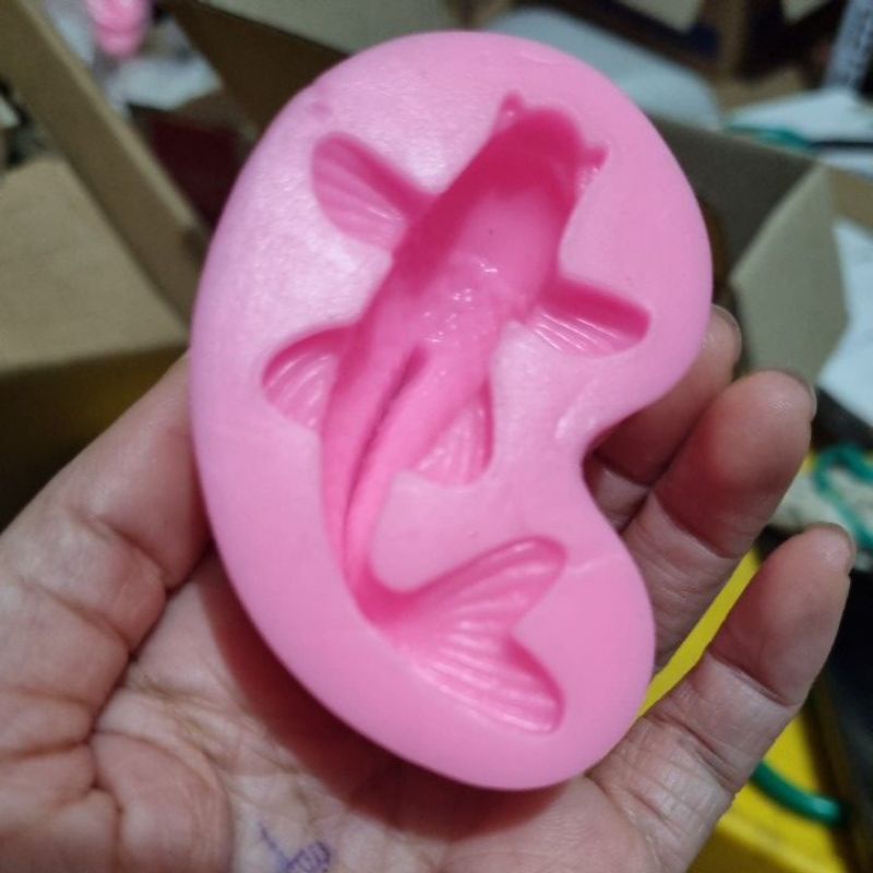 Khuôn silicon hoa Lá sen tạo hình độc đáo làm bánh/ nến thơm/xà phòng