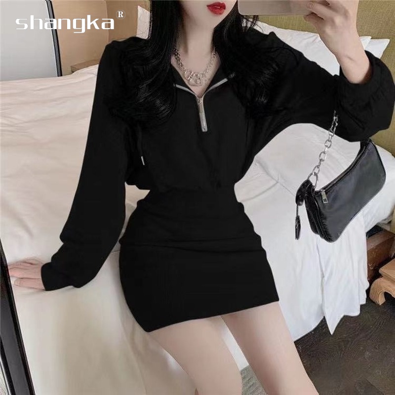 Đầm Hoodie Ngắn Siêu Mỏng Thời Trang Cho Nữ