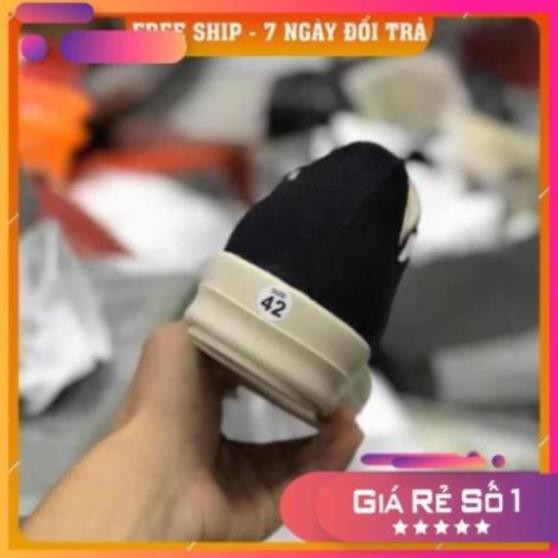 [Sale 3/3] [ 💝 GIÁ SALE] Giày rick owen cổ thấp 🌟  R🔥E🔥P 1:1 VN đế thơm Full box + Bill Sale 11 -op1 " <