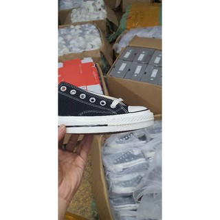 Giày sneaker nam nữ Conver Đen thấp Giày sneaker giá rẻ
