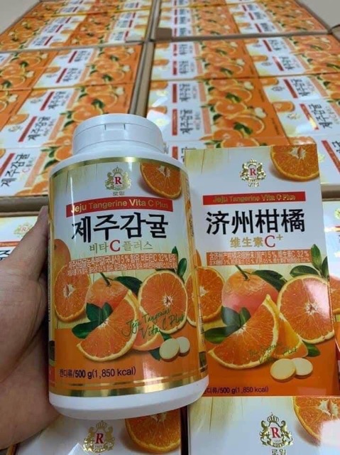 Viên ngậm vitamin c đảo jeju hàn quốc