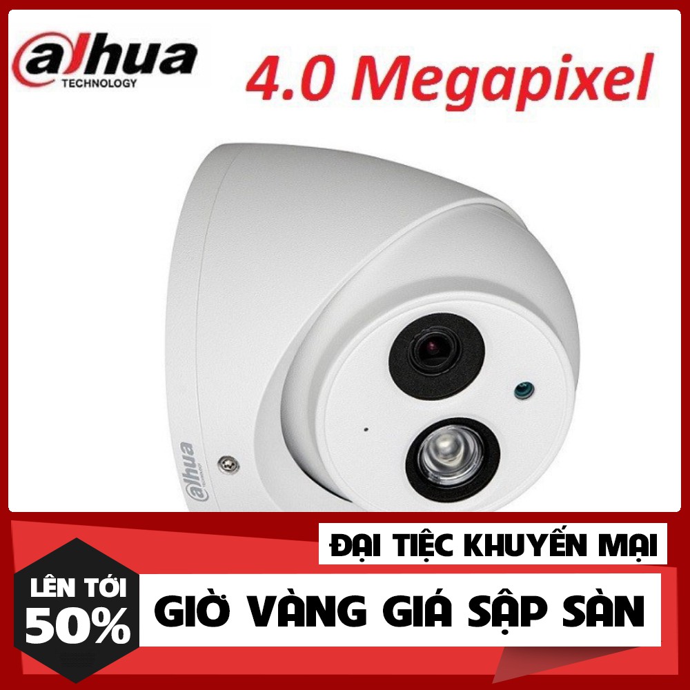 🍀 Camera Dahua 4 Mp DH-HAC-HDW1400EMP-S2 1080P - Hồng ngoại 50m - Hàng chính hãng 100%.