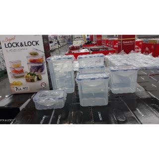 Set bộ 7 hộp nhựa bảo quản thực phẩm lock&lock đựng đồ ăn trong tủ lạnh, đựng thức ăn, thực phẩm HPT809BS