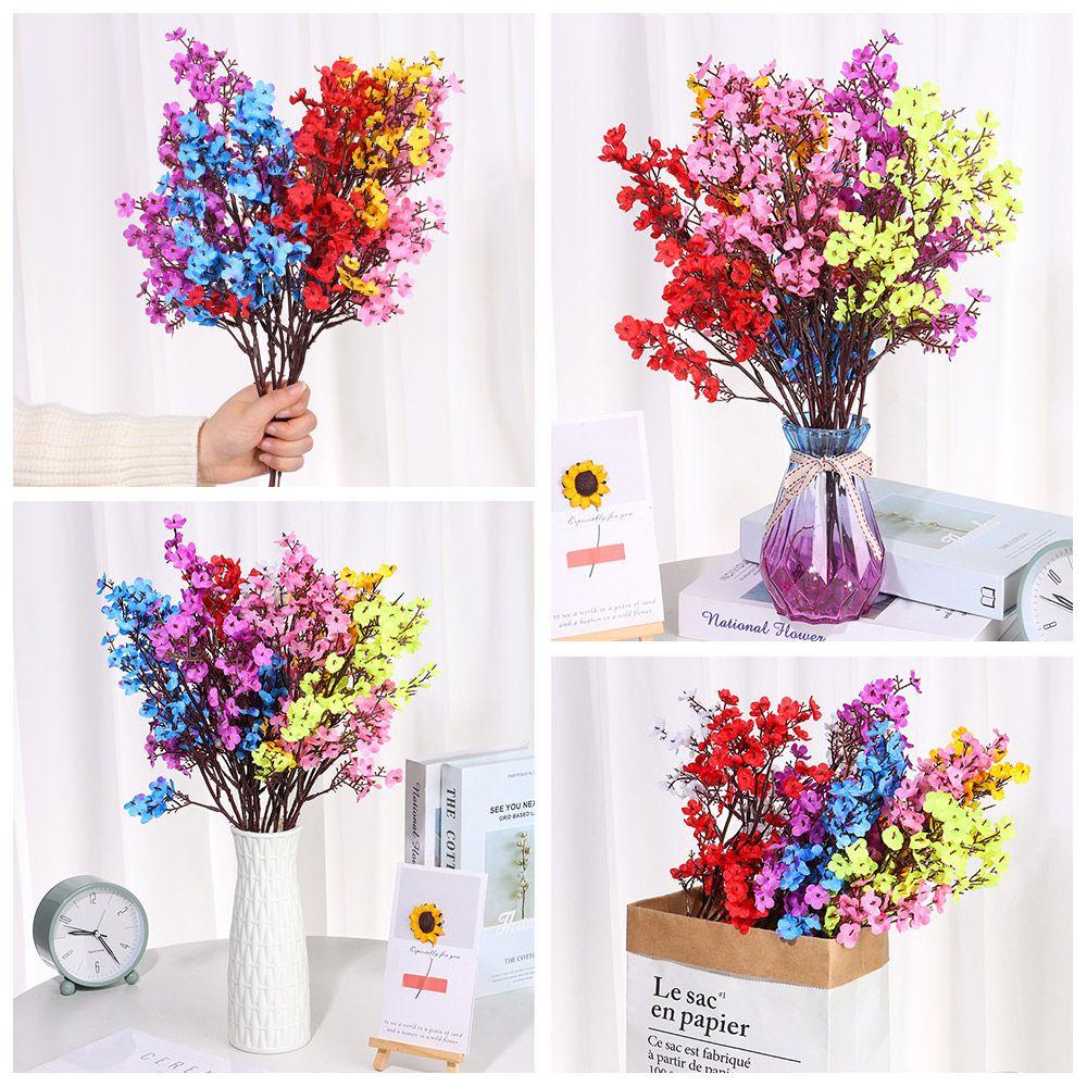 KUNHEV Bó Hoa Gypsophila Giả Để Bàn Trang Trí