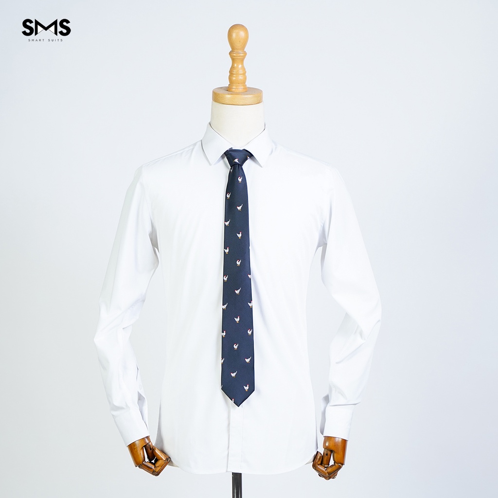 Cà vạt họa tiết bản 7cm - 8cm nhiều mẫu, phối sơ mi Smart Suits