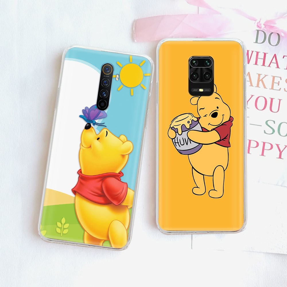 Ốp Điện Thoại Trong Suốt Hình Winnie Pooh Ty142 Cho Vivo Y5S Y51S Y69 Y70S Y85 Y89 V3 Max V5 V5S V19 Neo U3 Nex 3