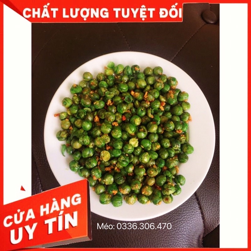 500gr Đậu Hà Lan tỏi ớt LOẠI NGON giòn giòn, đậm vị