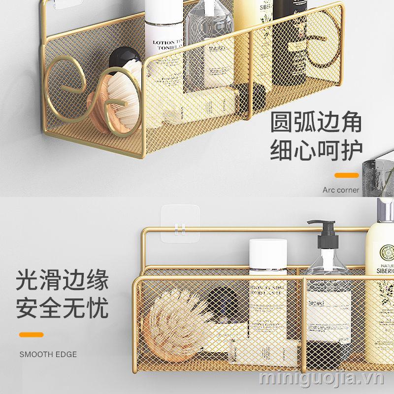 Kệ Đựng Đồ Dùng / Mỹ Phẩm Treo Tường Tiện Dụng Cho Nhà Tắm / Nhà Bếp