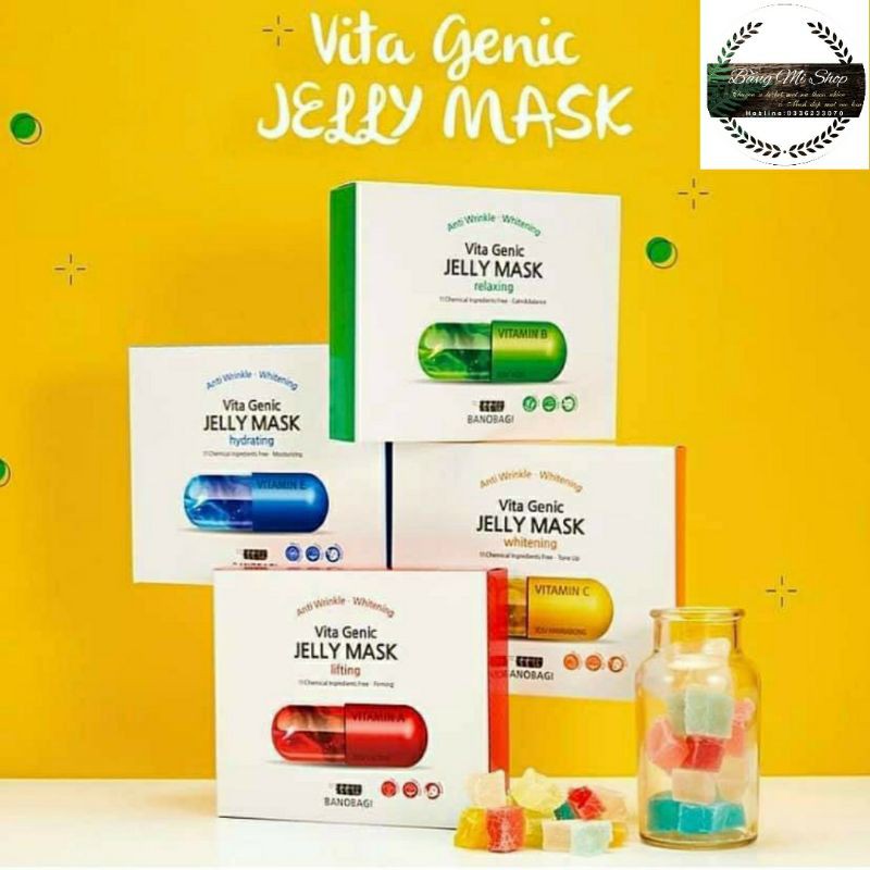 mặt nạ vitamin BANOBAGI Vita Genic