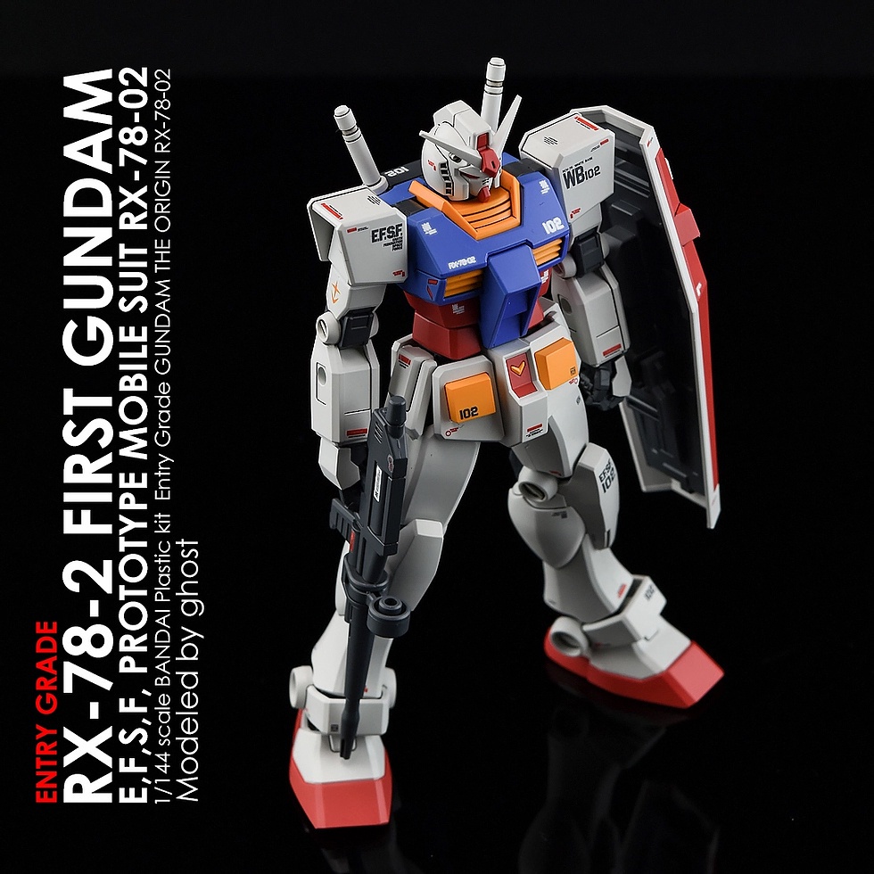 Decal Dán Trang Trí Xe Hơi GHOST HG GTO GREEN ZAKU RX 78-2 EG RX 78-2 Chất Lượng Cao