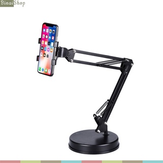Transhine p35 - chân đế đặt bàn có đèn led live stream cho điện thoại