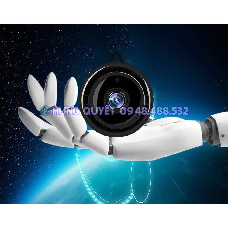 Camera không dây wifi giấu kín xem từ xa qua điện thoại giám sát toàn cảnh thông minh V380 | BigBuy360 - bigbuy360.vn