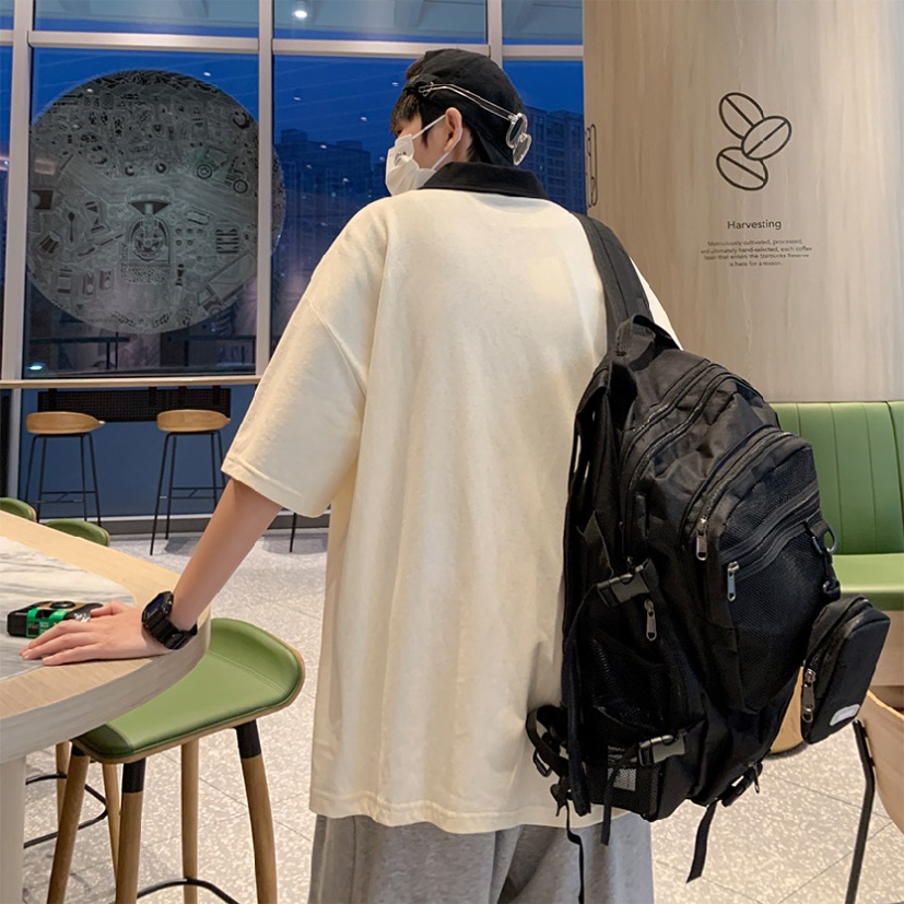 áo polo unisex thời trang áo thun nam có cổ bông tiếng Nhật áo phông nam from rộng  áo thun có cổ nữ phong cách Hàn Quốc áo thun thể thao nam